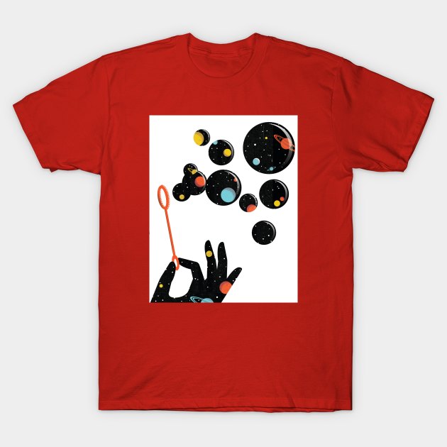 Multiverses T-Shirt by Neil Webb | Illustrator